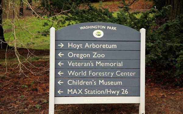 Washington Park mit dem Oregon Zoo in Portland - Sehenswürdigkeiten USA